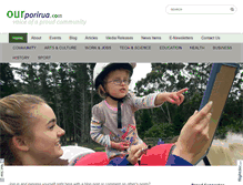 Tablet Screenshot of ourporirua.com